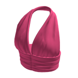 Halter Crop Top Pink