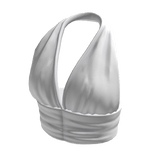 Halter Crop Top White