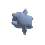 Labubu Plushie Handheld Blue