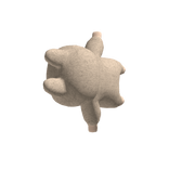 Labubu Plushie Handheld Beige