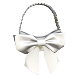 White BowKnot Foreign Purse