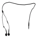 Hanging Black Earbuds 3.0
