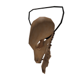 Hanging skull on waist