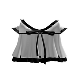 Sleepy shirt PJS in white & black