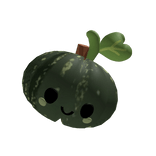 Happy Little Green Freckled Pumpkin Sprout Buddy
