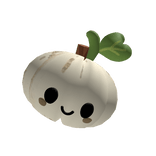 Happy Little White Freckled Pumpkin Sprout Buddy