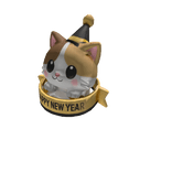 Happy New Year Party Kitty 2026