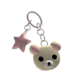 harajuka kawaii white bear key chain