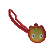 harajuku calcifer fire anime bag 1.0!! ˚｡⋆