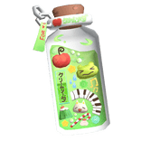 harajuku cluttered melon soda cherry keychain