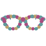 harajuku igari decora colorful button glasses