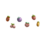 ❀ harajuku igari gummy fruit clips