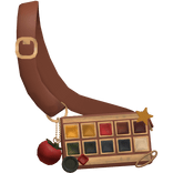 ✽ harajuku igari heisei cute paint palette bag 3.0