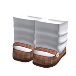 harajuku igari mary janes w/ legwarmers brown