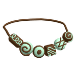 harajuku mori kei igari mint chocolate necklace v1