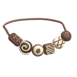 harajuku mori kei igari sweet chocolate necklace