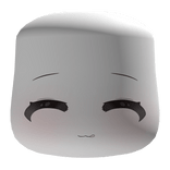 (cheeks) sweet innocent happy kawaii face :3