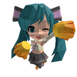 Hatsune Miku Cheerleader (Head)