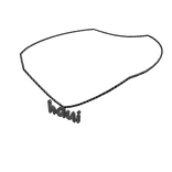 Haui's New Necklace