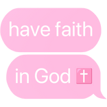 have faith in god text