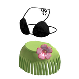 Hawaiian Bikini w/ Hibiscus Skirt