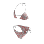 Hawaiian Print BIkini Swimsuit Pink