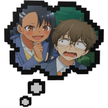 Hayase Nagatoro & Naoto Hachiouj | Thinking Bubble