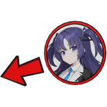 Hayase Yuuka Pointing Meme Circle Blue Archive BA