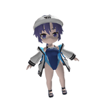 Hayase Yuuka Swimsuit [Waist Front]