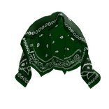Head Bandana (Dark Green)