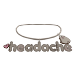 headache custom kitty necklace