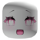 Heart Eyes Excited Anime Face