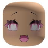 Heart Eyes Excited Anime Face