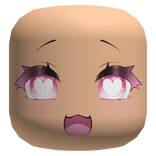 Heart Eyes Happy Anime Face - Light