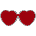 heart glasses