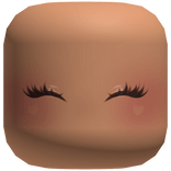 Heart Kawaii Face (Tan)