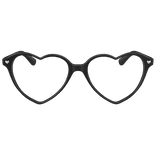 heart shaped glasses