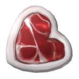 ࿇ heart shaped meat