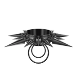 Heavy Spiked Choker [3.0] // Chrome [PBR]