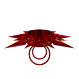 Heavy Spiked Choker [3.0] // RedFrozen Blue [PBR]