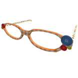 ❀ heisei retro harajuku panda glasses set