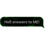Hell answers to me text Marvel Avenger Doctor Doom