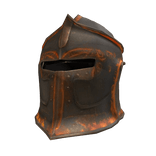 helmet brown x orange