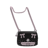 cute black and pink bag /w bows