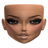 High Fashion Model Makeup w Brown Moving Eyes