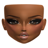 High Fashion Model Makeup w Brown Moving Eyes