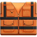 High Vis Vest Orange