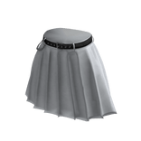 high waisted skirt emo chain