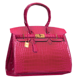  Himalayan Crocodile Birkin Shoulder Designer Bag 