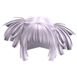 Hime Cut Tilted Pigtails (Lavender)